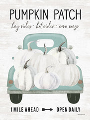 LET245 - Pumpkin Patch Truck    - 12x16