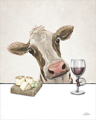 LK291 - Cow Wine and Cheese - 12x16