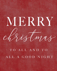 LUX504 - Merry Christmas to All   - 12x16