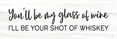 LUX753 - Glass of Wine   - 24x8