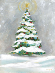 MKA168 - Snow Covered Christmas Tree - 12x16