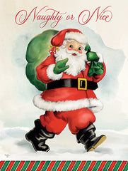 MOL2818 - Naughty or Nice Santa - 12x16