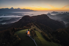 MPP1241 - Slovenian Beauty at Sunrise - 18x12