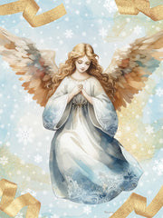 ND654 - Christmas Angel - 12x16