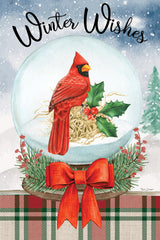 ND687 - Winter Wishes Robin - 12x18