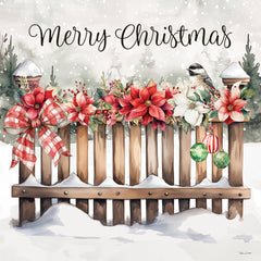 ND720 - Merry Christmas Fence - 12x12