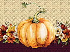 ND974 - Pumpkin and Floral Still Life - 16x12