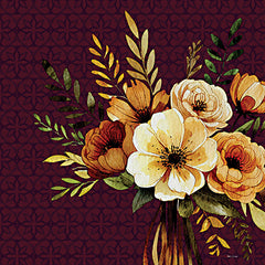 ND978 - Fall Floral Bouquet - 12x12