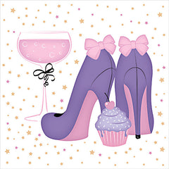 PAV595 - Party Heels - 12x12