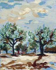 PP209 - Sunday Olive Trees - 12x16