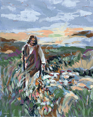 PP212 - He Goes Before Them - 12x16