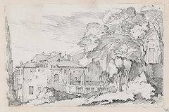 RAD1616 - Italy Countryside Sketch II - 18x12