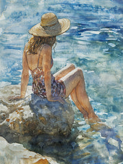 SA167 - Coastal Contemplation   - 12x16