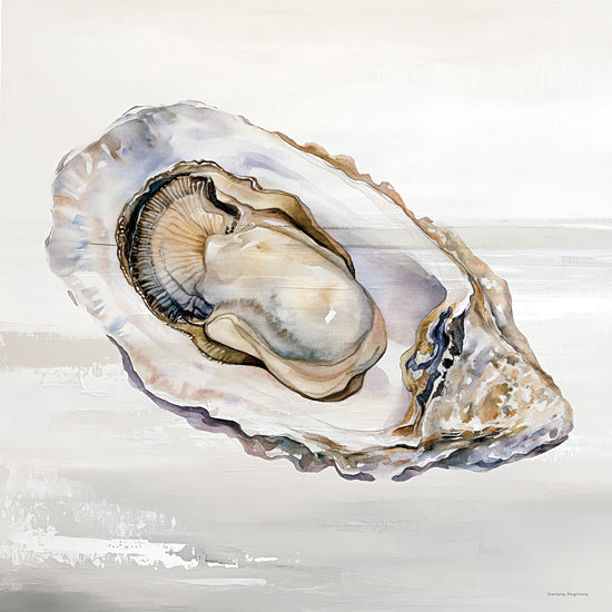 Svetlana Aleinikova SA173 - SA173 - Lonely Oyster I - 12x12 bold colorful flower bouquet, expressive brush strokes, modern floral still life from Penny Lane