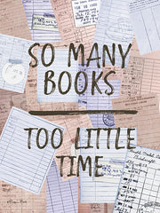 SB1524 - So Many Books - Too Little Time - 12x16