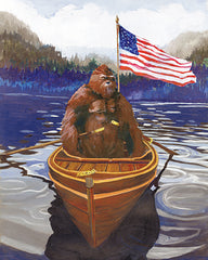 SDS1590 - Bigfoot's Rowing Adventure - 12x16