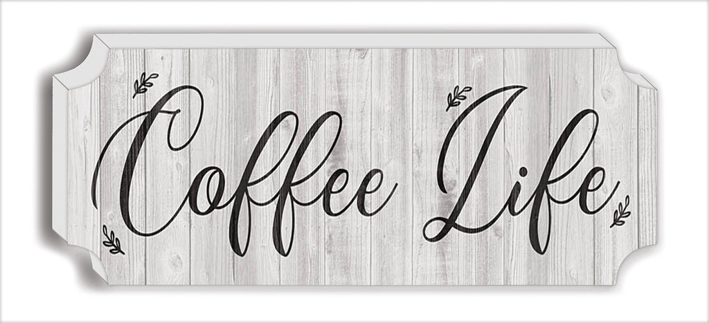 Yass Naffas Designs  - YND487SS - Coffee Life - Penny Lane Fine Art