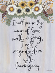 AJ103 - I Will Praise the Name of God - 12x16