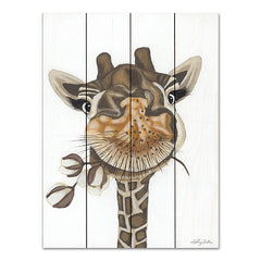 AJ108PAL - Giraffe with Cotton - 12x16