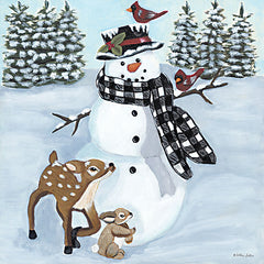 AJ136 - Winter Time Friends - 12x12