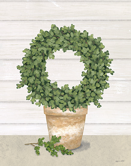 Annie LaPoint Licensing ALP2298LIC - ALP2298LIC - Potted Boxwood Wreath - 0  from Penny Lane