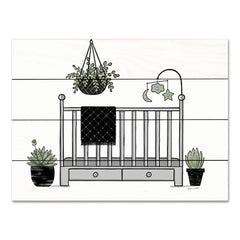 ALP2359PAL - Baby's Crib - 16x12