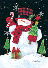 ART1046 - Plaid Top Hat Snowman