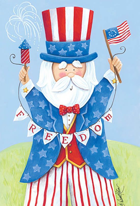 Diane Kater Licensing ART1086 - ART1086 - Uncle Sam Freedom - 0  from Penny Lane