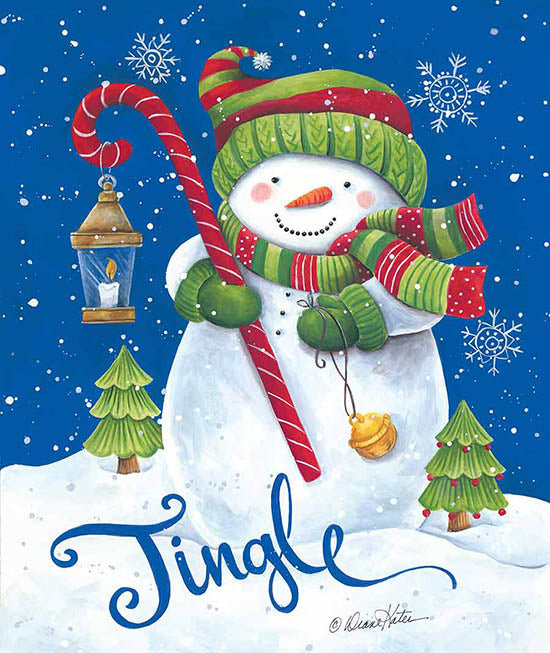 Diane Kater Licensing ART1143 - ART1143 - Jingle Snowman - 0  from Penny Lane