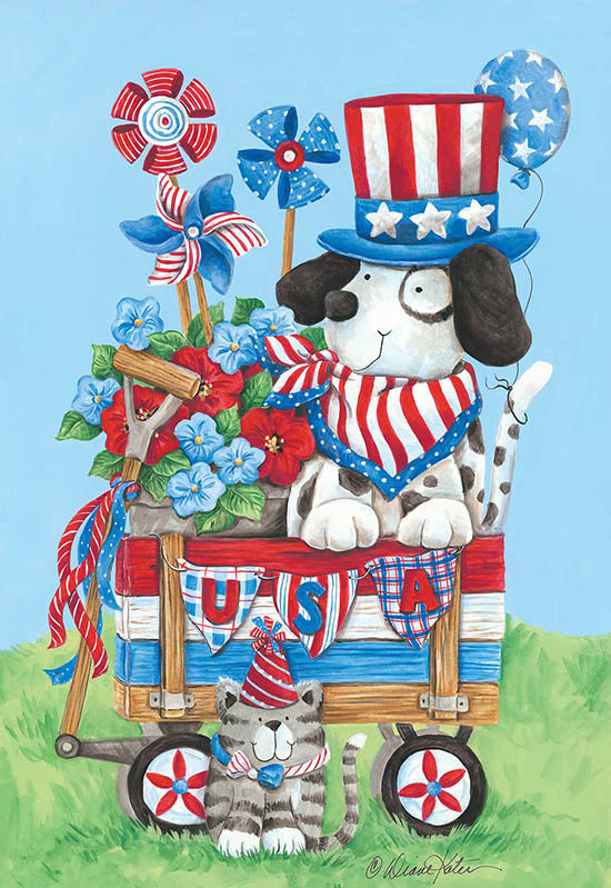 Diane Kater Licensing ART1229 - ART1229 - Patriotic Pup - 0  from Penny Lane