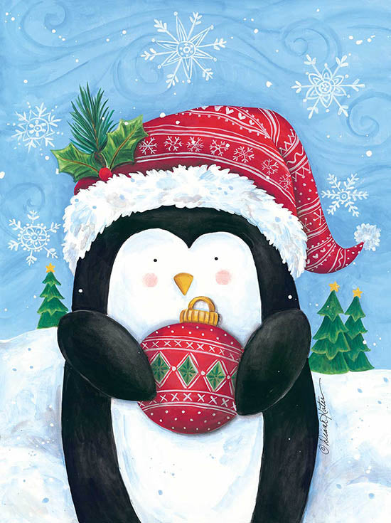 Diane Kater Licensing ART1235 - ART1235 - Penguin with Ornament - 0  from Penny Lane