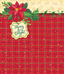 ART1274LIC - Merry & Bright Poinsettia - 0