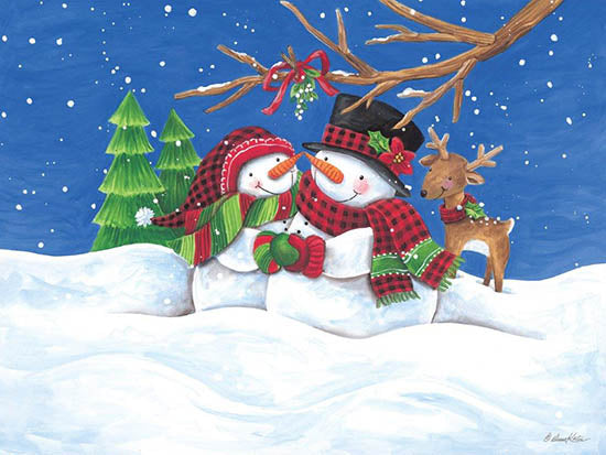 Diane Kater Licensing ART1281LIC - ART1281LIC - Snow Couple - 0  from Penny Lane