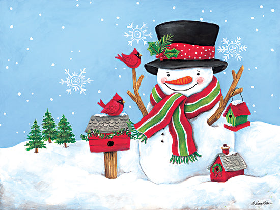 Diane Kater Licensing ART1311LIC - ART1311LIC - Cardinal Friend Snowman - 0  from Penny Lane