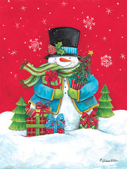 ART1320LIC - Snowman & Presents - 0