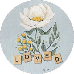 BAKE247RP - Happy Flower Loved - 18x18