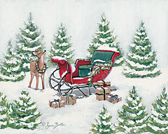 BAKE259 - Christmas Sleigh - 16x12