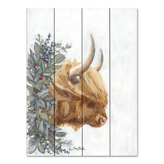 BAKE263PAL - Highlander Winter Wishes - 12x16