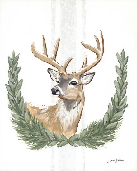 Sara Baker Licensing BAKE273LIC - BAKE273LIC - Arctic Winter Deer   - 0  from Penny Lane