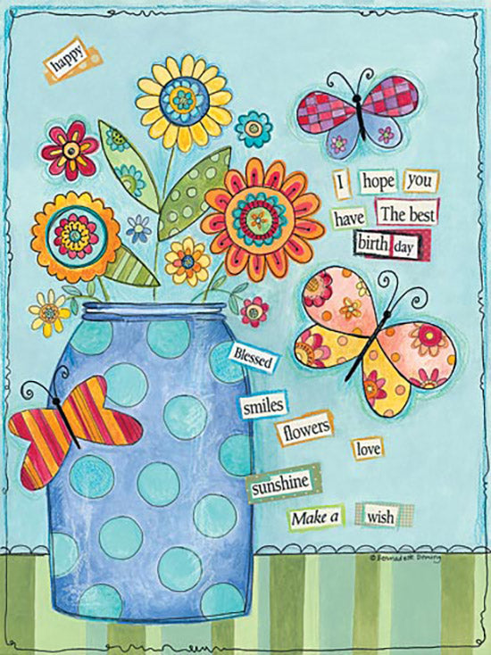 Bernadette Deming Licensing BER1314 - BER1314 - Posies & Butterflies - 0  from Penny Lane