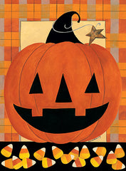 BER1372 - Candy Corn Jack O'lantern - 12x16