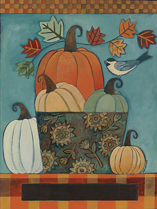 Bernadette Deming Licensing BER1401 - BER1401 - Patterned Tin of Pumpkins - 0  from Penny Lane