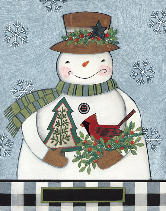 Bernadette Deming Licensing BER1424 - BER1424 - Snowman with Cardinal - 0  from Penny Lane