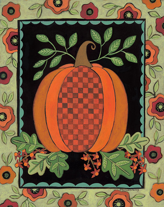 Bernadette Deming Licensing BER1428 - BER1428 - Framed Patterned Pumpkin - 0  from Penny Lane