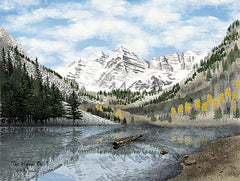 BJ1052 - The Maroon Bells - 18x12