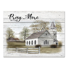 BJ1283PAL - Pray More - 16x12