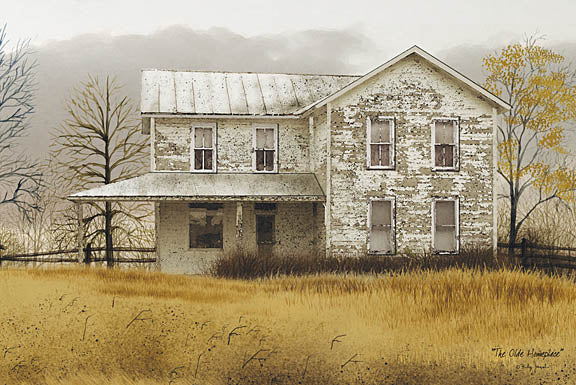 Billy Jacobs BJ202C - BJ202C - Old Homeplace - 18x12 The Olde Homeplace, House, Homestead, Folk Art, Autumn from Penny Lane