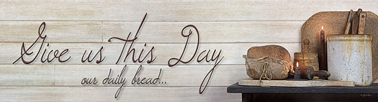 Susie Boyer BOY335 - Give Us This Day  - Bread, Kitchen, Candles from Penny Lane Publishing