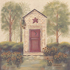 BR299 - Folk Art Outhouse III - 12x12