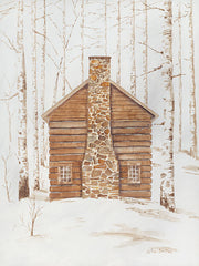 BR583 - Wintery Cabin - 12x16